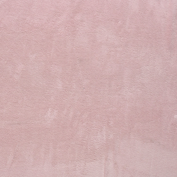 Polaire de Bambou tissu Rose mat 