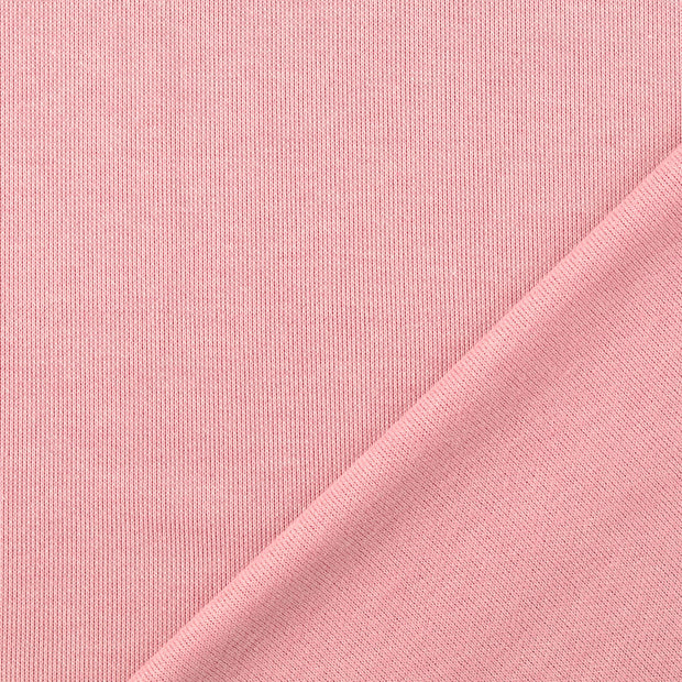 Heavy Knit fabric Light Pink dyed 