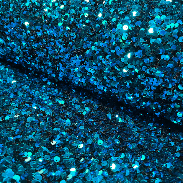 Samt fabrik Uni Aqua