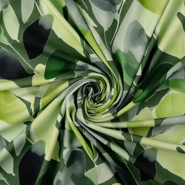 Jersey fabric Olive Green 