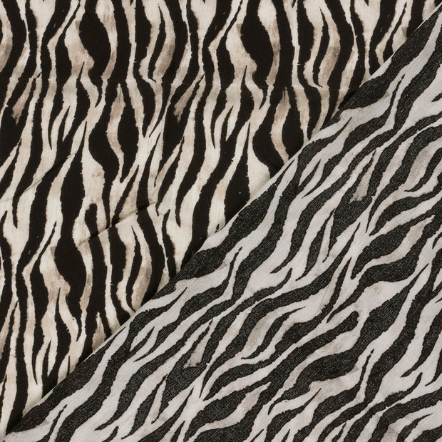 Borken Crepe fabric Abstract printed 