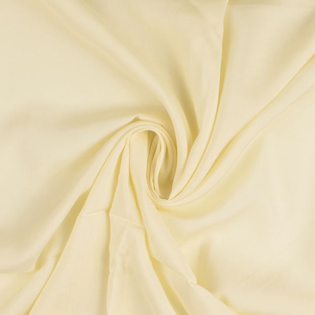 Popeline de Viscose tissu Blanc cassé 