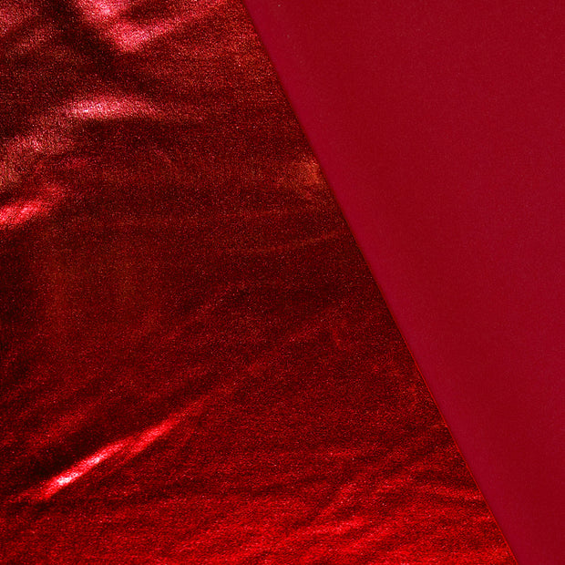 Lamé fabric Unicolour foiled 