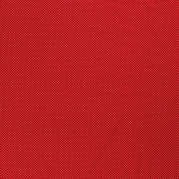 Cotton Poplin fabric Red matte 