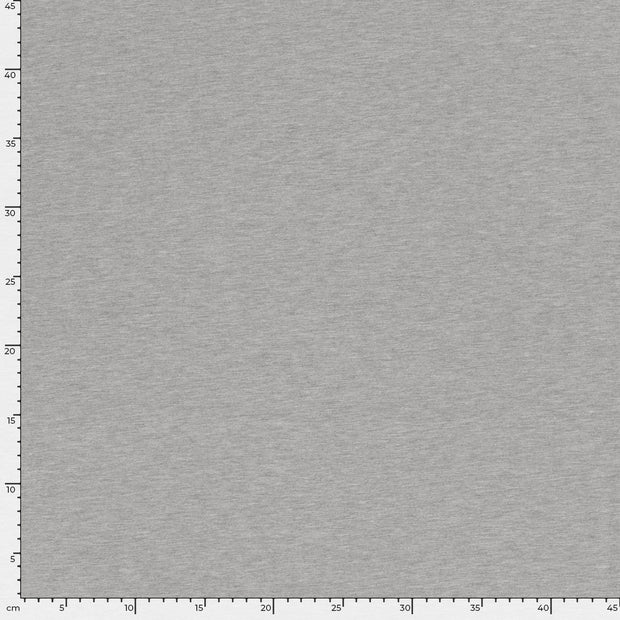 Jersey fabric Melange Light Grey