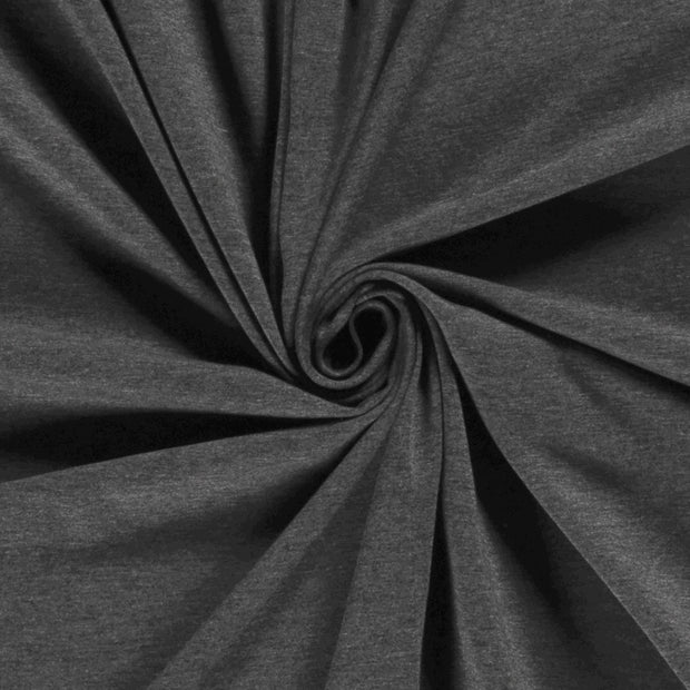 Jersey fabric Melange Grey