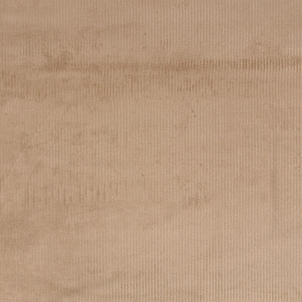 Velours Côtelé Stretch 6w tissu Camel mat 