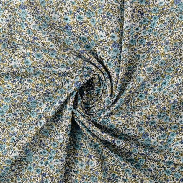 Voile fabrik Hellblau 