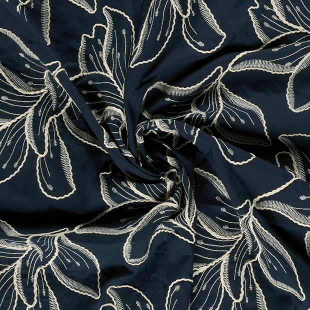 Voile tissu Bleu Marine 
