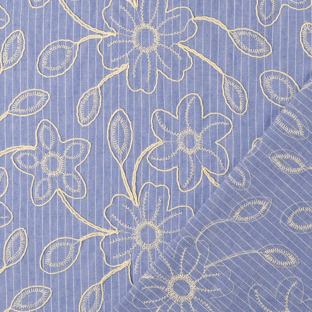 Cotton Poplin fabric Baby Blue 