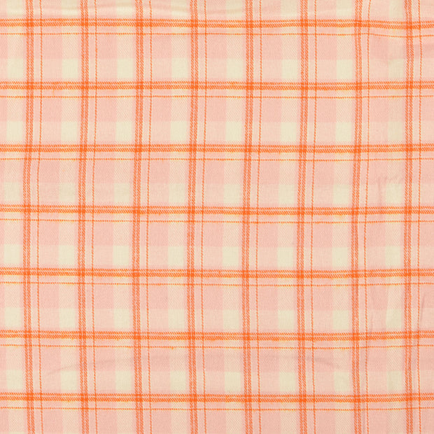 Flanell fabrik Karo's altrosa