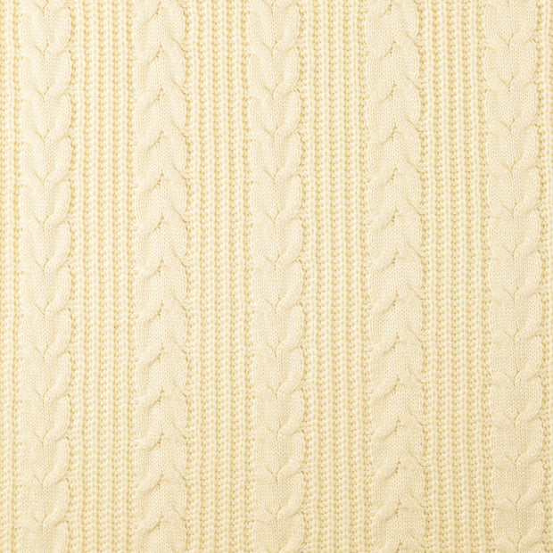 Heavy Knit tissu Unicolore Nude