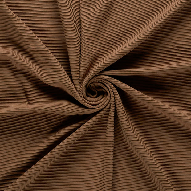 Ottoman jersey fabric Camel 