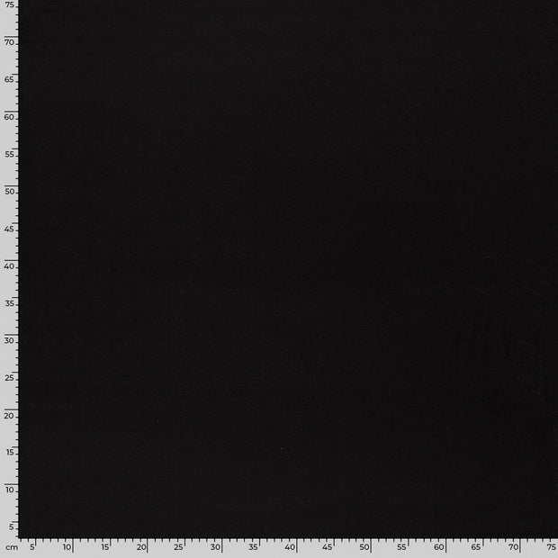 Viscose Jersey fabric Unicolour Black
