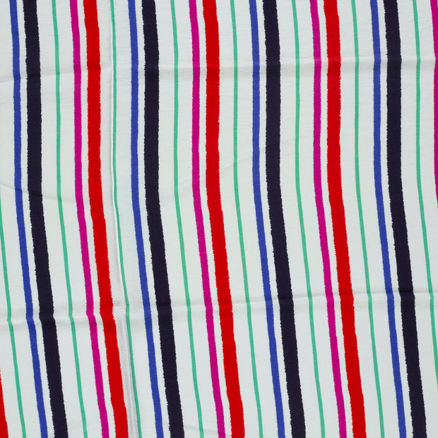 Viscose Nylon Crepe fabric Red 