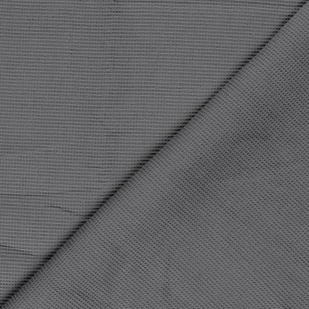Waffle piqué fabric Unicolour 
