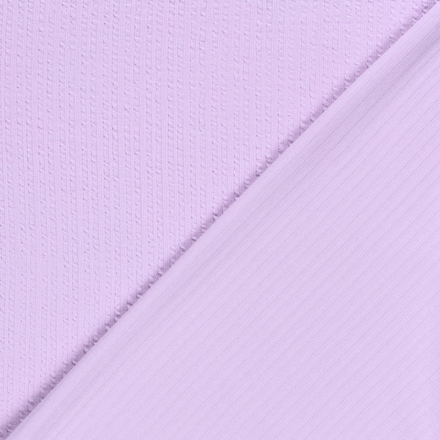 Rib Jacquard fabric Unicolour 