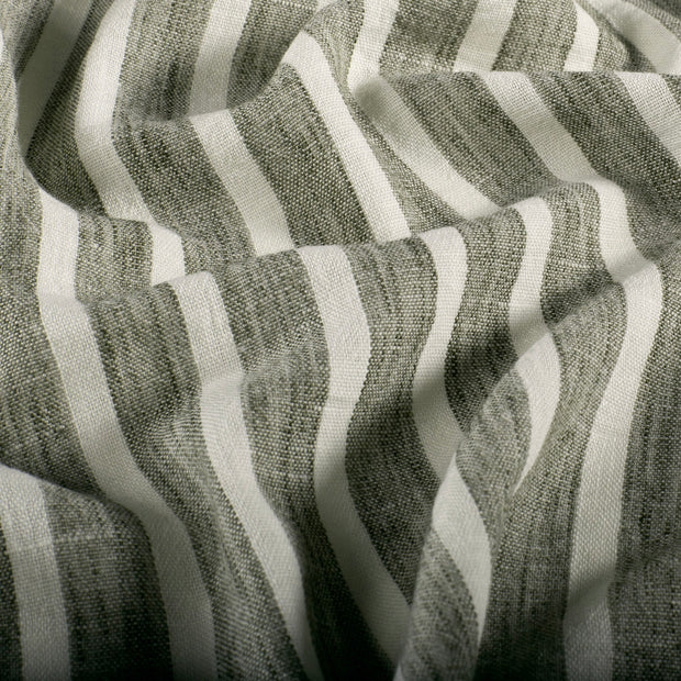 Woven Polyester tissu rayures Vert kaki