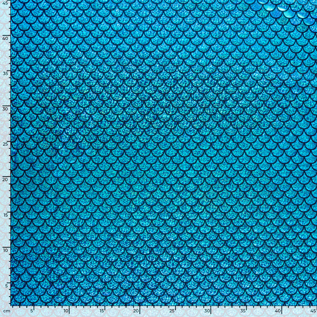 Lamé fabrik Meerjungfrau Aqua