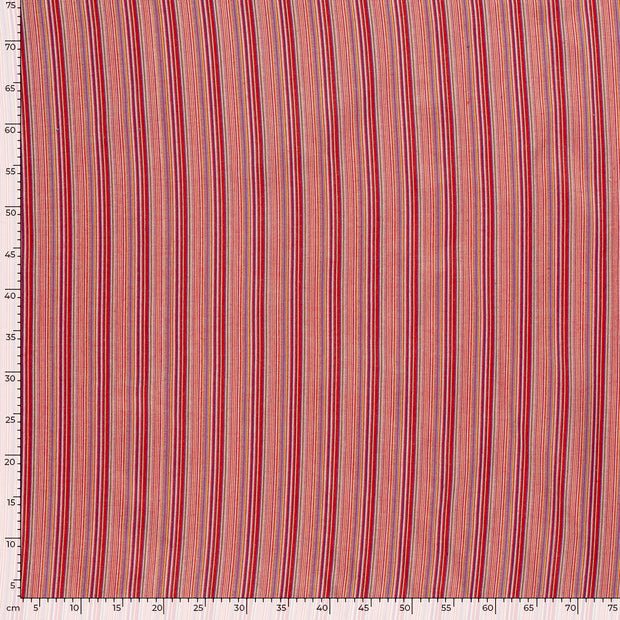Jacquard fabric Stripes Multicolor