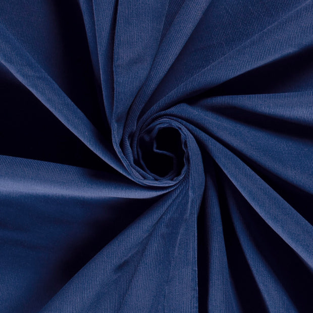 Corduroy 4.5w fabric Cobalt 