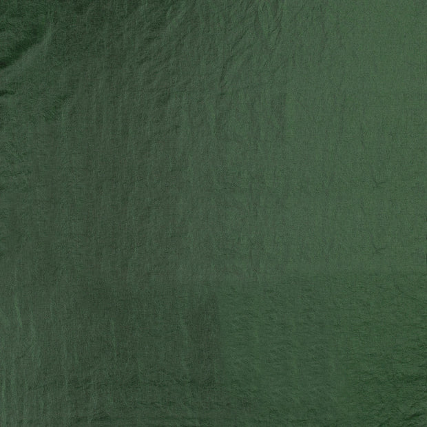 Taffeta fabric Dark Green slightly shiny 
