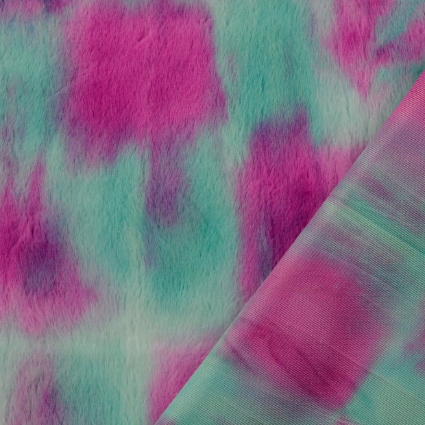 Fausse Fourrure tissu Multicolore 