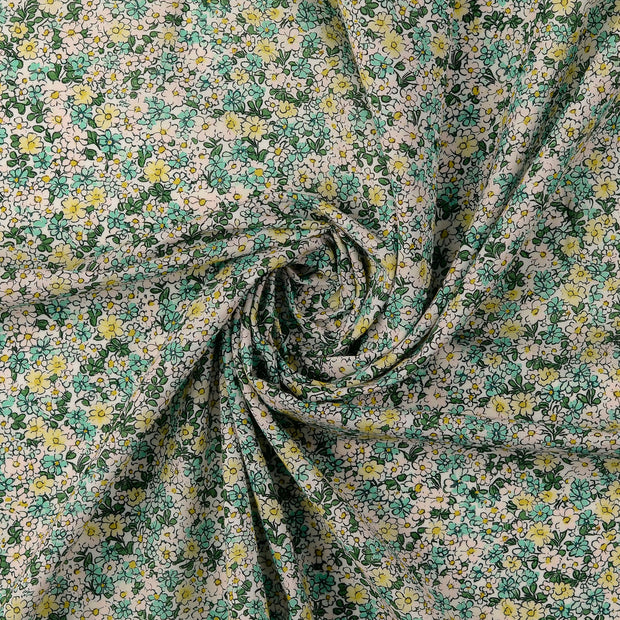 Voile fabric turquoise 