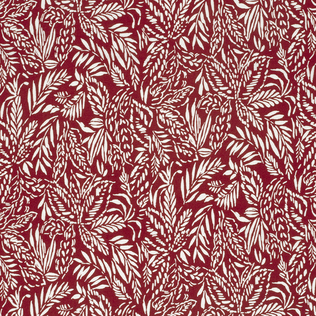 Viscose Nylon Crepe fabric Bordeaux 