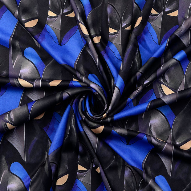 Jersey de Polyester tissu Cobalt 