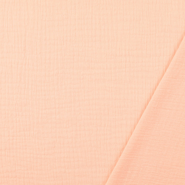 Muslin fabric salmon 