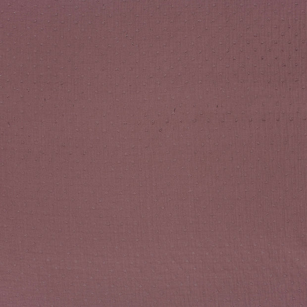 Musselin fabrik Mauve matt 