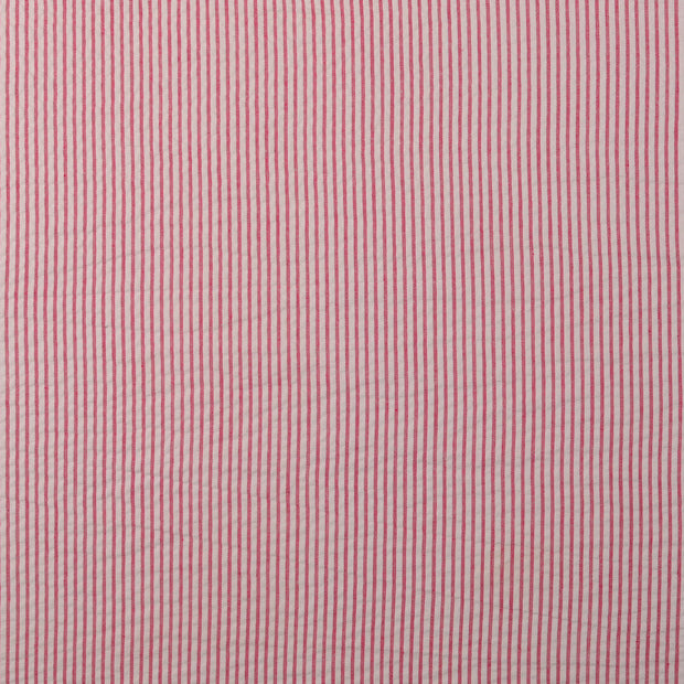  fabrik Streifen Fuchsia