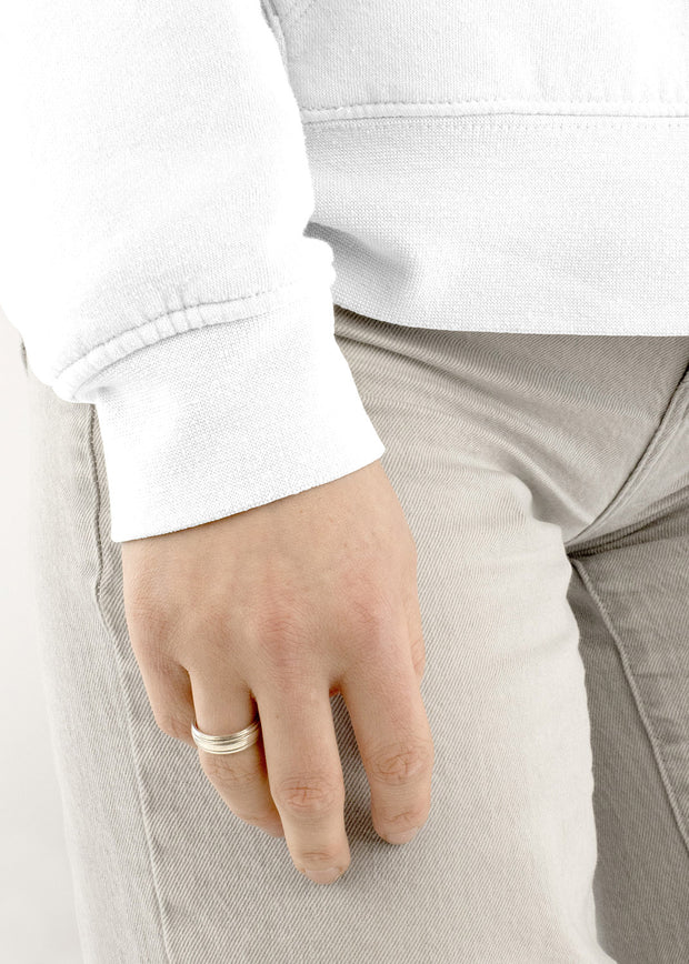 Cuff fabric Optical White 