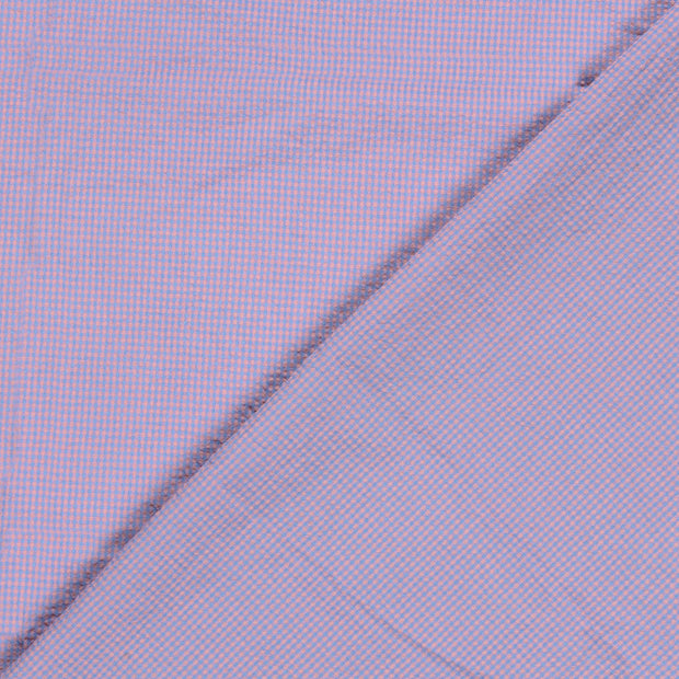 Cotton Poplin fabric Unicolour Seersucker 