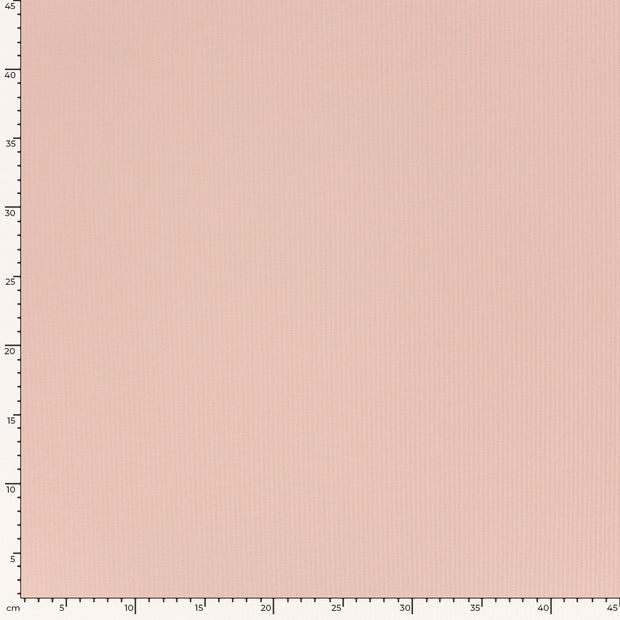 Rib Jersey fabric Unicolour Salmon