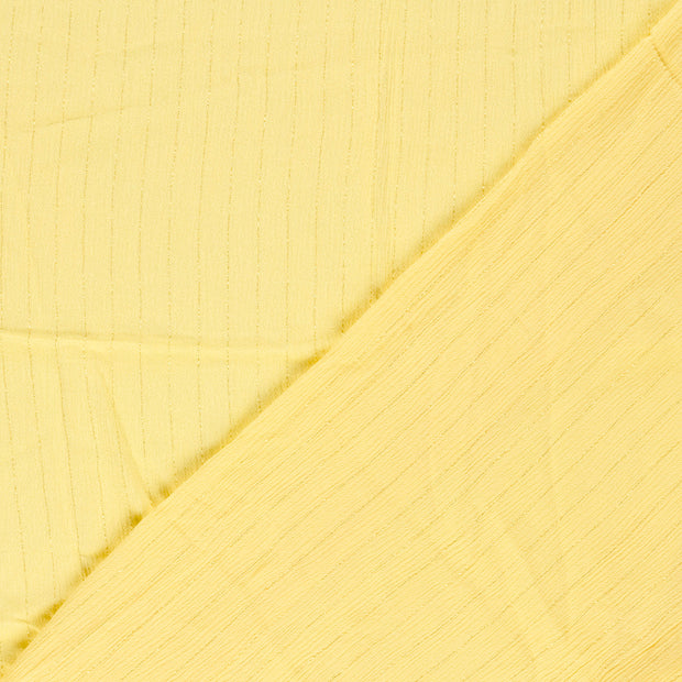 Crêpe tissu Unicolore Lurex 