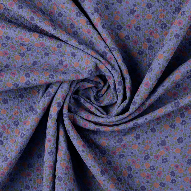 Popeline de Coton tissu Bleu clair 