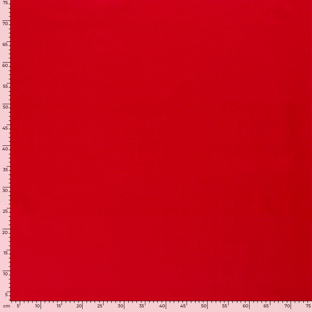 Twill fabric Unicolour Red