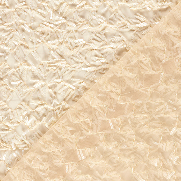 Maille tissu rayures 