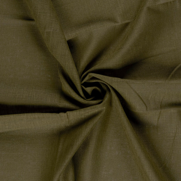 Woven Polyester fabric Olive Green 