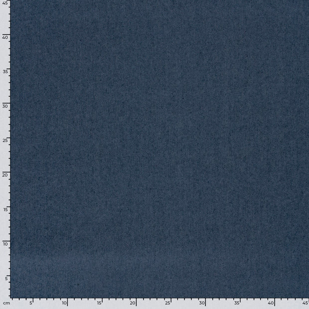 Jeans tissu Unicolore Indigo