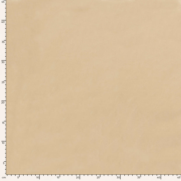 Satin fabrik Uni Beige