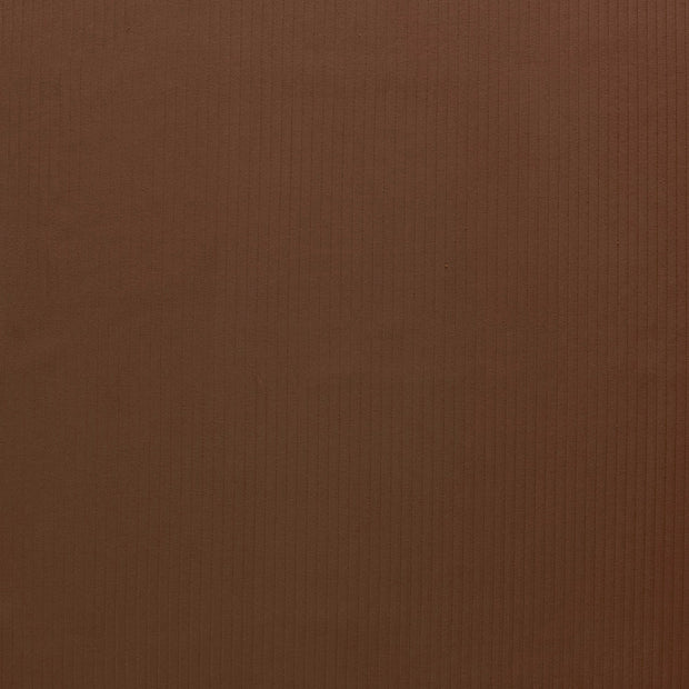 Rib Jersey fabric Rust soft 