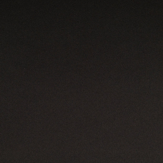 PES Gabardine fabrik schwarz 