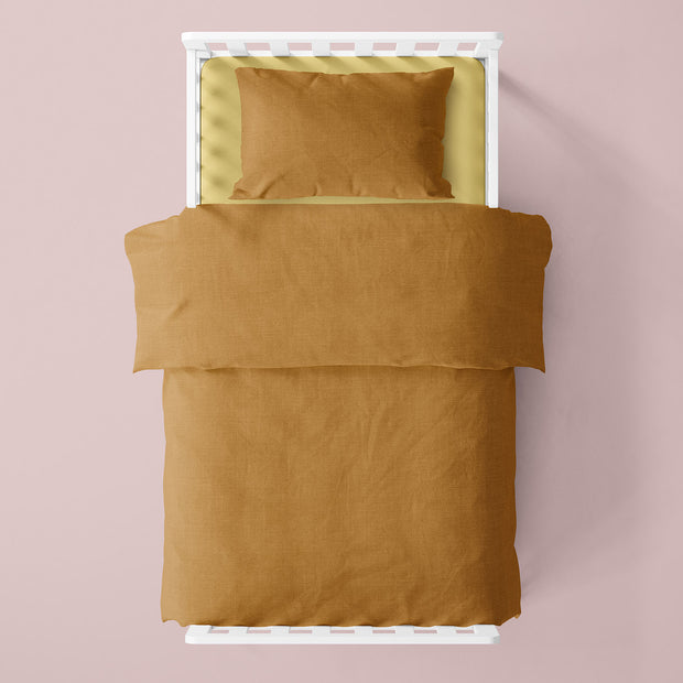 Cretonne fabric Unicolour Oker