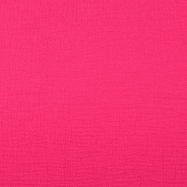 Muslin fabric Unicolour pink