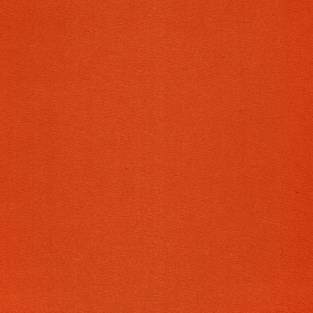 Felt fabric Orange matte 