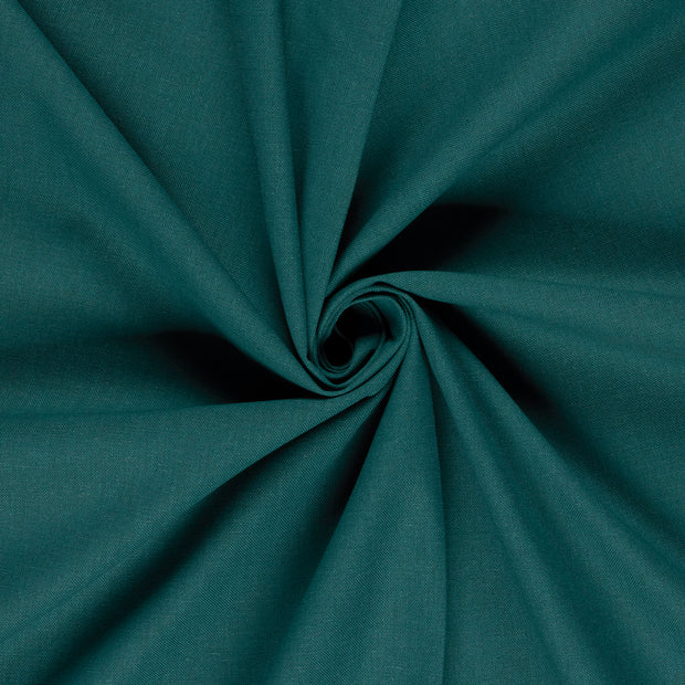 Linen Look fabric Turquoise 