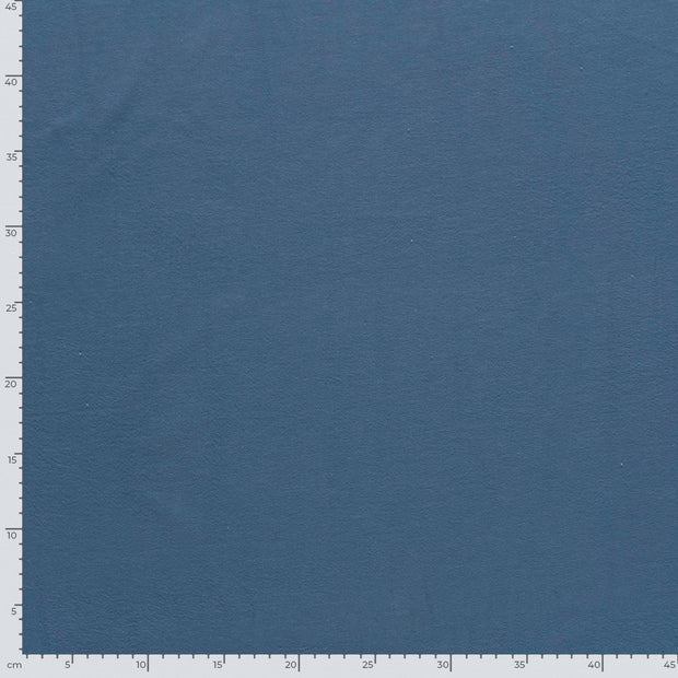 Piqué fabrik Abstrakt Indigoblau